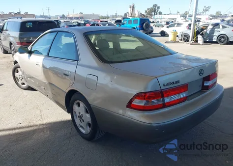 2000 Lexus Es 300 из США, поврежденный, VIN JT8BF28GXY5091411